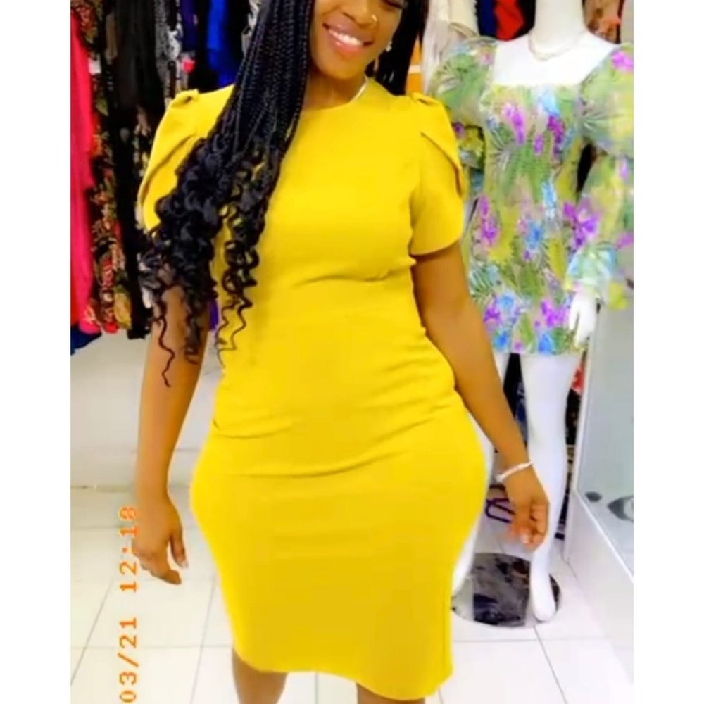 Calvin Klein Mustard Dress * New with tags!